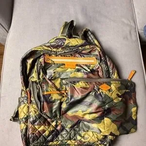 MZ Wallace | Bags | Mz Wallace Quilted Multicolor Backpack  display picture 1